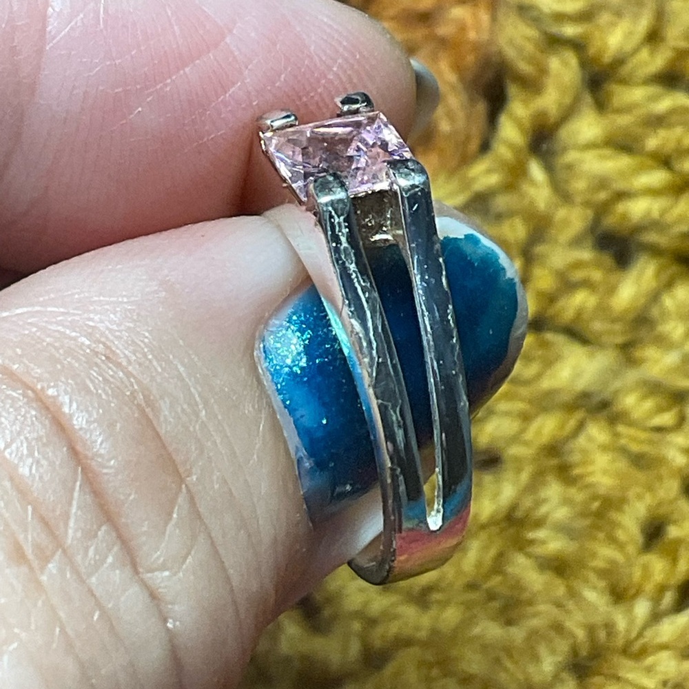 Pink Gem ring - Picture 4 of 7